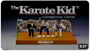 Karate Kid Action Figure Vintage Toy Collectible Remco vintage TV commercials